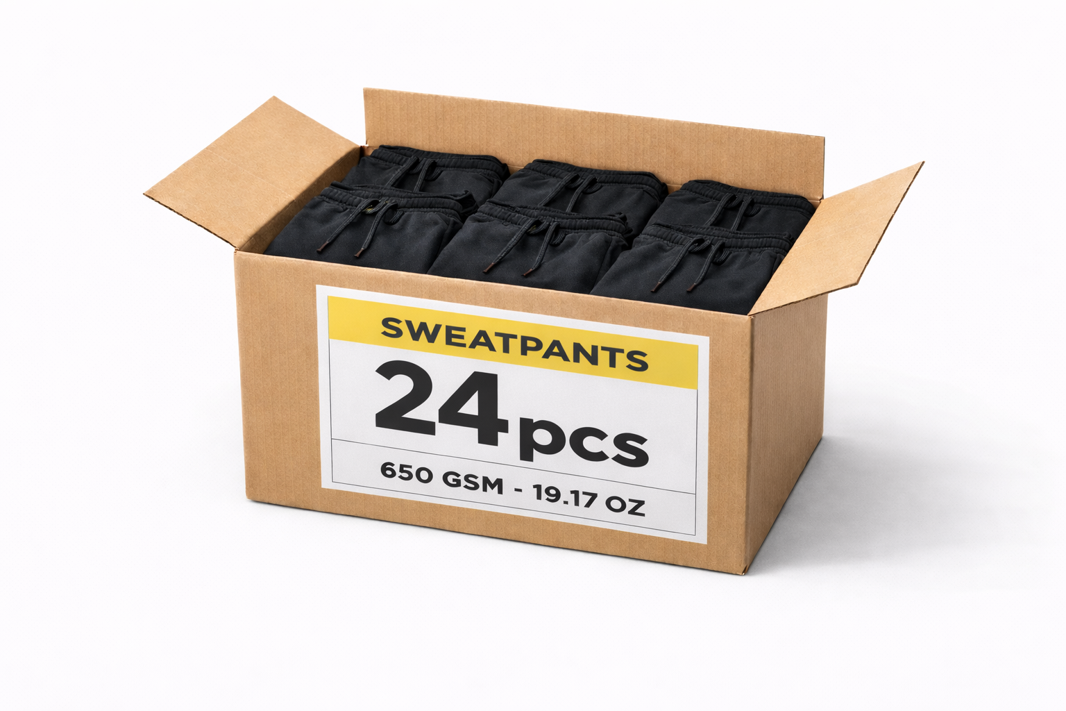 TRUE HEAVY SWEATPANT  650 GSM - 19.17 OZ（24 pcs）