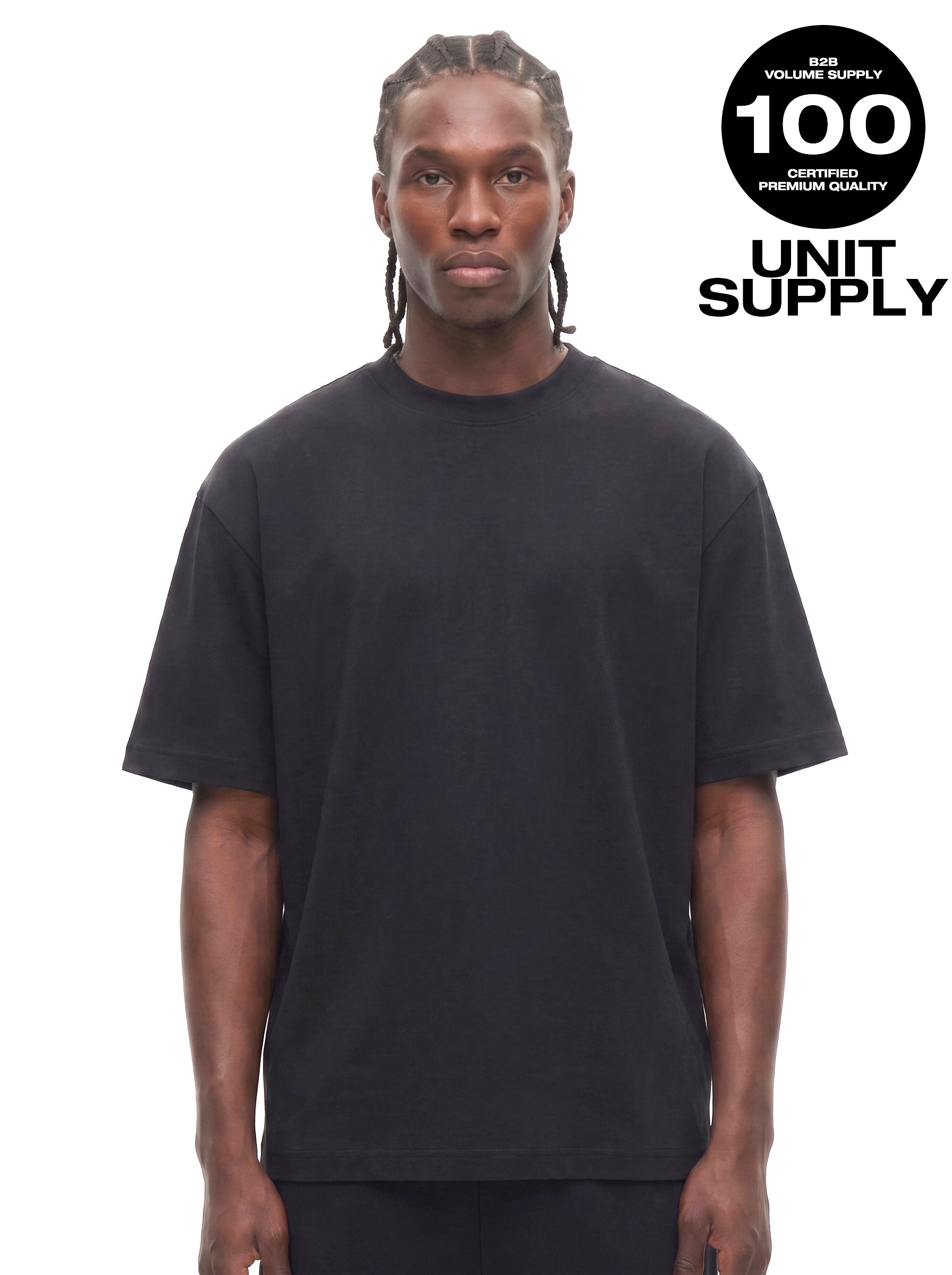 [100-Pack] OVER SIZE SHORT SLEEVE T-Shirt _ 320gsm / 9.44oz