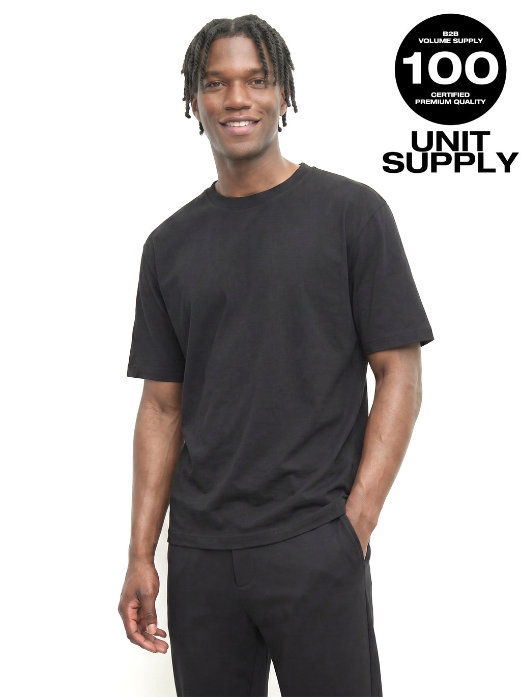 [100-Pack] OVER SIZE SHORT SLEEVE T-Shirt _ 260gsm / 7.67oz