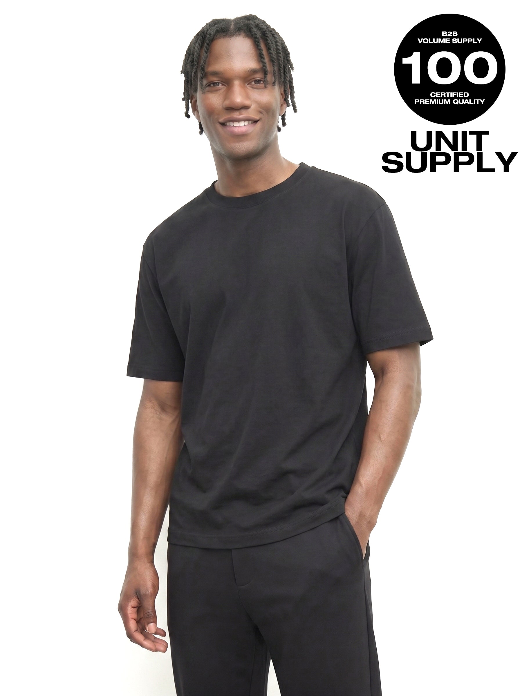 [100-Pack] OVER SIZE SHORT SLEEVE T-Shirt _ 260gsm / 7.67oz