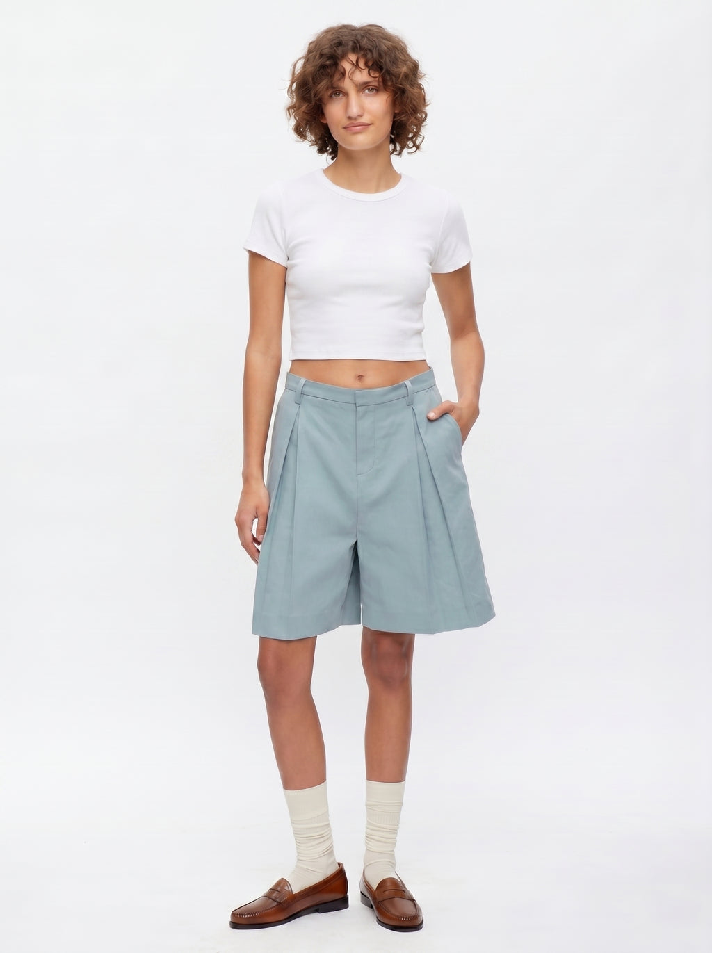 WOMEN'S CROP TOP T-Shirt _ 140gsm / 4.13oz