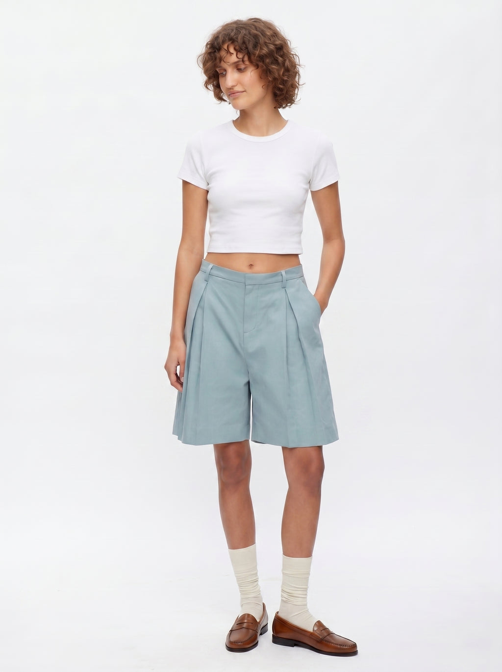 WOMEN'S CROP TOP T-Shirt _ 140gsm / 4.13oz