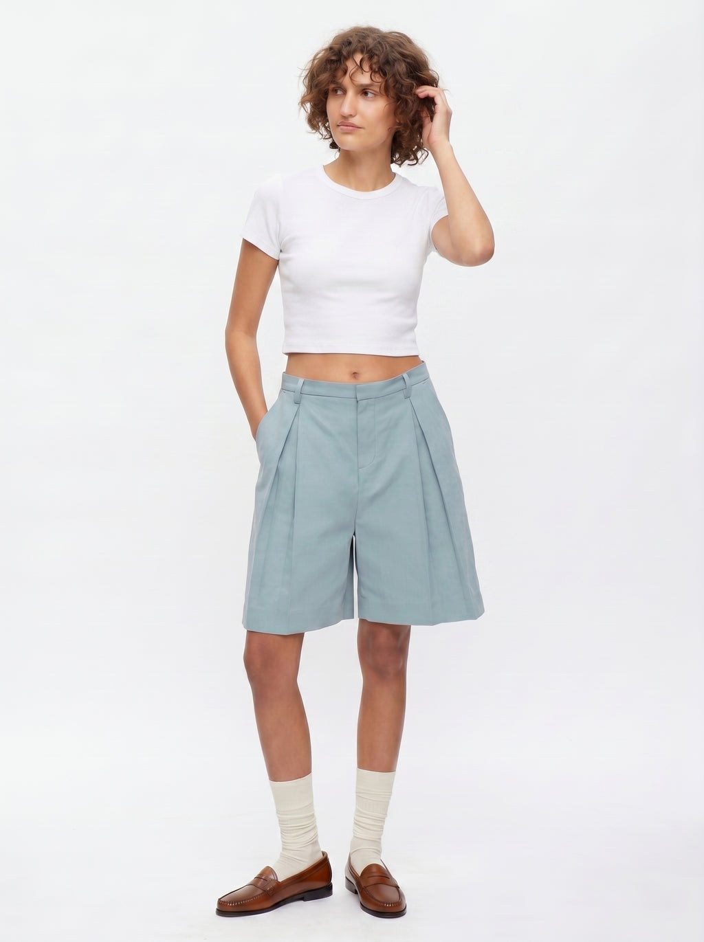 WOMEN'S CROP TOP T-Shirt _ 140gsm / 4.13oz