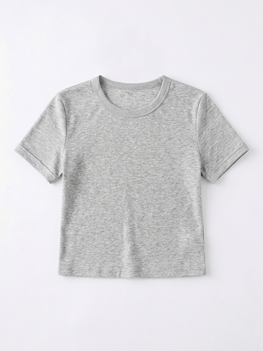 WOMEN'S CROP TOP T-Shirt _ 140gsm / 4.13oz