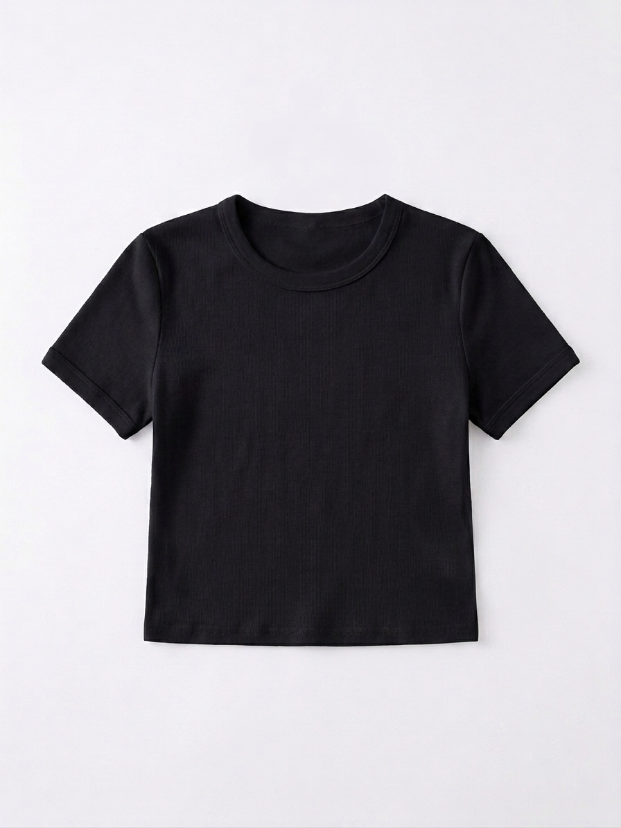 WOMEN'S CROP TOP T-Shirt _ 140gsm / 4.13oz