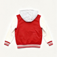 Unisex Letterman Jacket with Hood