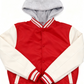 Unisex Letterman Jacket with Hood