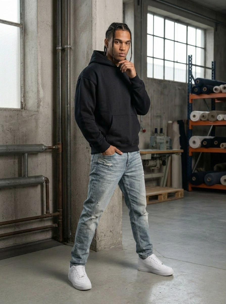 TRUE HEAVY HOODIE  650 GSM - 19.17 OZ