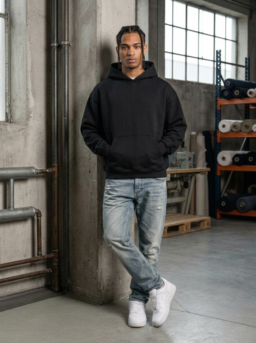 TRUE HEAVY HOODIE  650 GSM - 19.17 OZ