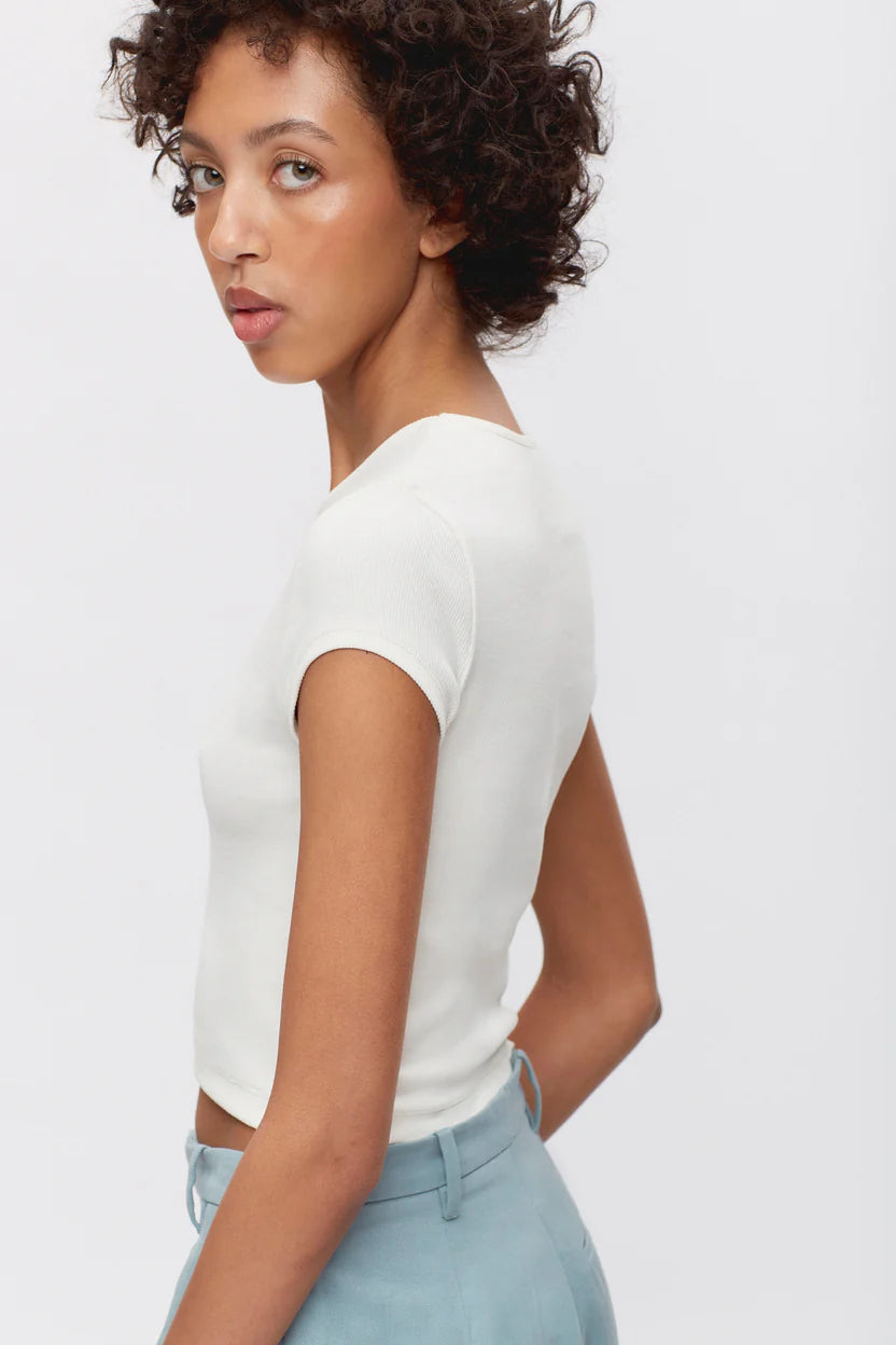 WOMEN'S CROP TOP T-Shirt _ 140gsm / 4.13oz