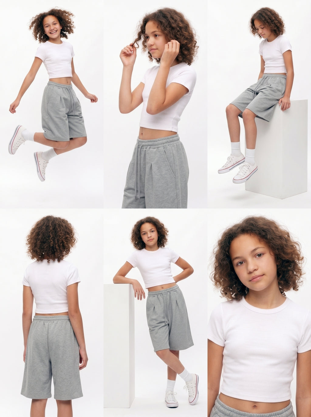 JUNIOR CROP TOP T-Shirt _ 140gsm / 4.13oz