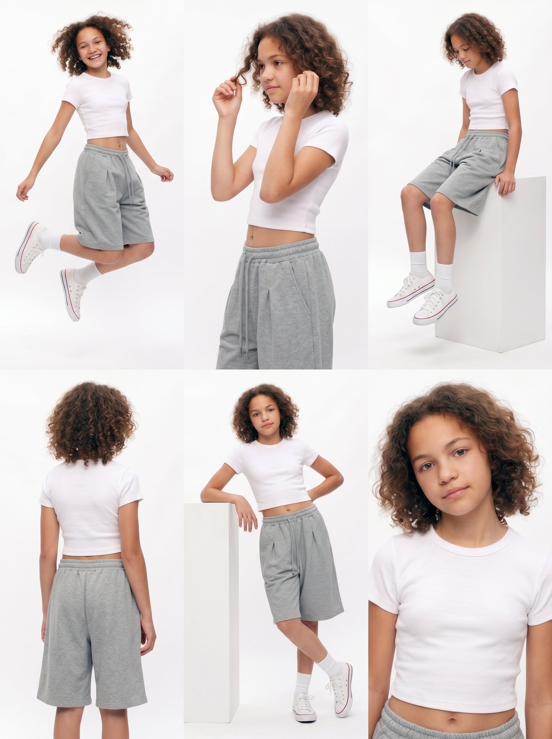 JUNIOR CROP TOP T-Shirt _ 140gsm / 4.13oz