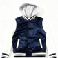 Unisex Letterman Jacket with Hood